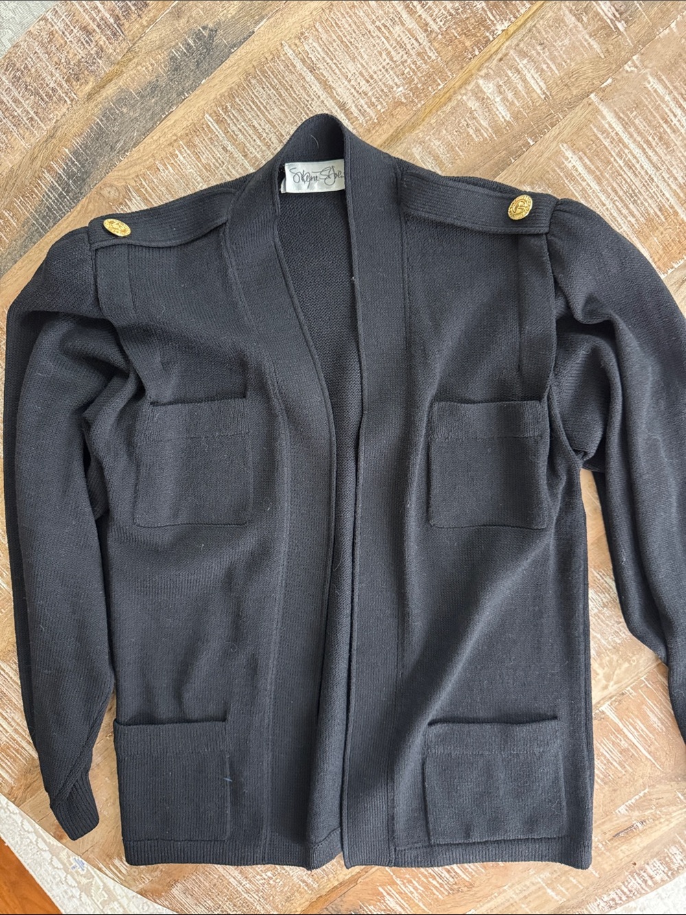 Vintage St John Knit Sweater Blazer Jacket S